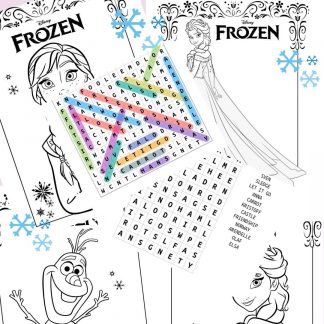 Frozen Wordsearch