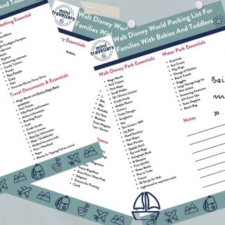 Disney Packing List